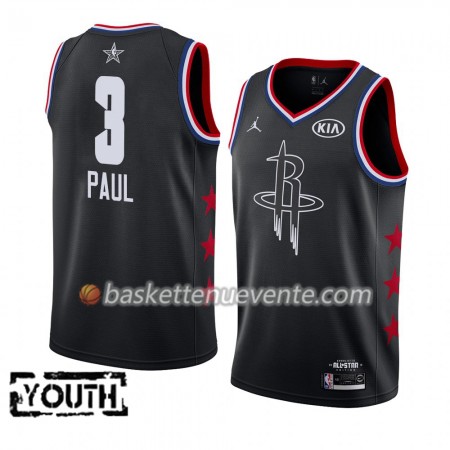 Maillot Basket Houston Rockets Chris Paul 3 2019 All-Star Jordan Brand Noir Swingman - Enfant